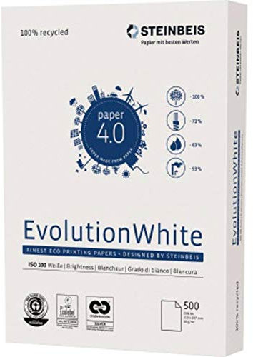 Steinbeis Kopierpapier Evolution White 521908010001 A4 500 Bl./Pack.