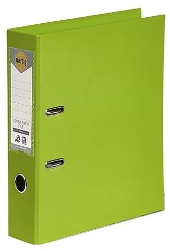Marbig 6601032 Aktenordner, PE A4, limette