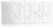 Dessous de verres miroirs argentés avec inscriptions Family Friends Love Home