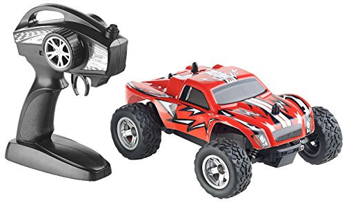 Simulus ferngesteuert Auto: Ferngesteuerter Monster-Truck Land Monster, 2,4-GHz-Funk, 15 km/h (Funk Auto, Monstertruck ferngesteuert, Ferngesteuertes Spielzeug)