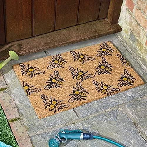 Smart Garden Buzzing Bumblebees Design Modern Decoir Doormat
