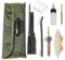 BigTron Nylon Kit per la Pulizia delle Pistole - Accessori per Pistole Pulire Utensili Portatili .22 22LR. 223 e 556, 60 Pezzi