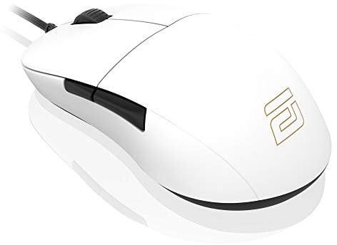 ENDGAME GEAR XM1r Gaming-Maus – Optischer PixArt PAW3370 Sensor – 50 bis 19.000 CPI – 5 Tasten – Kailh GM 8.0 Switches – 80 Millionen Klicks – USB – ergonomisch – 70 g Gewicht – Weiß