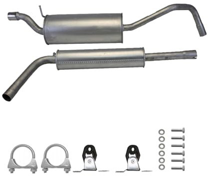 Ferroz Export Ersatz für Komplette Auspuffanlage ab Kat VW POLO V 1.4 6R1 schrägheck 2009-2014 Auspuff