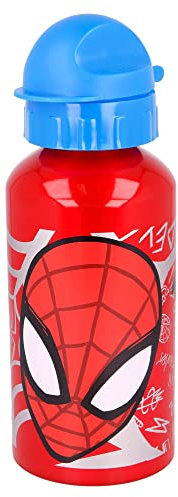 STOR Bouteille en Aluminium Haut DE Gamme 500 ML Spiderman Urban Web