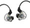 keephifi KBEAR KS1 IEM Auriculares in Ear Monitor dinámico de Circuito magnético Dual en el oído, 2 Pines Cables Desmontables, Auriculares de Alta fidelidad con Aislamiento de Ruido para música