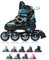 meteor® Inliner Rollen Inline Skates Mädchen und Jungen Inliner Kinder Inline Skates ABEC7 Rollen inliner mit Einstellbarer Größe Inliner Kinder Inline Skates