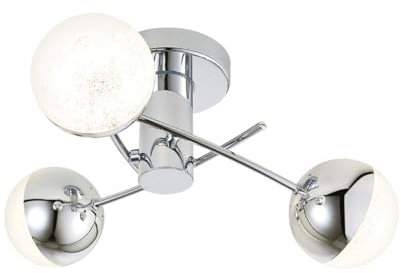 Spa SPA-36302-CHR Rhodes 3 LED Light, Chrome, IP44