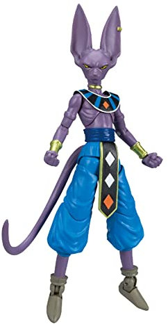 Dragon Ball Bandai Evolve Beerus Anime Figur, Super Beerus Figur Anime Spielzeug, Actionfiguren Anime Geschenke und Anime Merch aus Manga und Anime Beerus Spielzeug, Violett, 12,5 cm