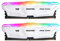 【RGB DDR4 RAM】 GIGASTONE Game PRO 16GB Kit (2x8GB) DDR4-3600MHz PC4-28800 CL 18-22-22-42 Intel XMP 2.0 AMD Ryzen 1.35V UDIMM 288 Pin Unbuffered NNicht-ECC ungepuffert Desktop Arbeitsspeicher - Weiß