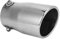 Auspuffspitze, Silber Universal Auspuff Schalldämpfer Edelstahl Auspuffspitze 76mm/2.99in Einlass 89mm/3.50in Auslass für Auto