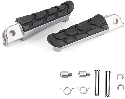 Repose-pieds Avant Pédales, PSLER Pédales de Moto pour TDM 900 XJ 900 Diversion YZF BT 1100 FJR 1300 XV 1700 Fazer 700 FZ1