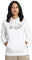 PUMA Damen ESS+ Metallic Logo Hoodie FL Sweat, weiß, M