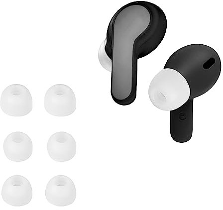 kwmobile 6X Polster kompatibel mit JBL Wave Beam/Beam 2 / Wave 200TWS - 3 Größen - Silikon Ohrstöpsel In-Ear Kopfhörer