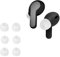 kwmobile 6x Auricolari di ricambio compatibile con JBL Wave Beam/Beam 2 / Wave 200TWS Gommini sostitutivi in Silicone - 3 Misure - bianco