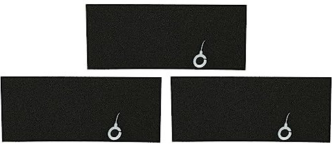 vhbw 3x Filtro de aspiradora compatible con Bosch LOGO BAGLESS SIN BOLSA 2000 W BSG6208203 - Filtro de espuma