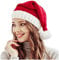Ashleyzj Weihnachtsmütze Unisex Winter Gestrickte Häkel Mütze Gestrickte Weihnachtsmütze für Erwachsene Nikolausmütze Weihnachtsfeier Rot Weihnachtsmann (Red1, One Size)
