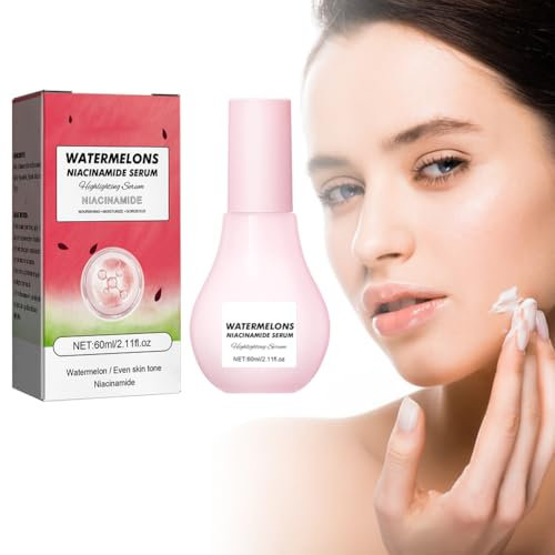 Glow Recipe Watermelon,Watermelon Niacinamide Dew Drops,Watermelon Niacinamide Moisturize Serum,Watermelon Niacinamide Serum,Brightening Serum for Face,Watermelon Glow Toner,60ML