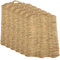 Ipetboom 6pièces Tapis De Nidification Herbe Naturelle pour Poules Et Petits Animaux Confort Optimal pour Ponte Et des