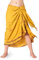 PANASIAM Sarong tiedye style, yellow brown, 190x116cm