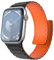 TiMOVO Magnetarmband Kompatibel mit Apple Watch-Armbändern 42/44/45/46/49 mm Herren Damen,Sport-Ersatzarmband für iWatch Ultra 2 Ultra SE2 SE Serie 10 9 8 7 6 5 4 3 2 1,Schwarz-Orange