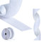 AIQInu Belcro Adhesivo Doble Cara,5 Metros Hook y Loop Auto Adhesivo,16mm Ancho Reutilizable Nylon Doble Cinta Cara Extra Fuerte para Oficina,Doméstica,Bricolaje