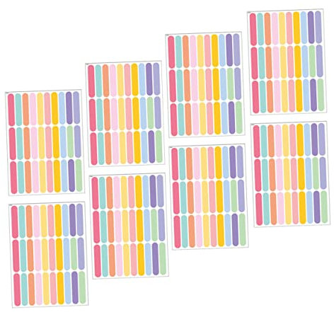 Beatifufu 8 Blätter Bunte Abnehmbare Pvc Wandaufkleber Selbstgemacht Wandtattoo Kinderzimmer Fenster Mädchenzimmer Wanddekoration Farbenfroh Vielseitig