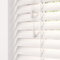 Hand Made To Measure FAUX WOOD Venetian Blinds - British Made - by HOMESMART BLINDS (Cotton White Fine Grain)