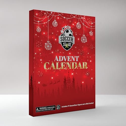Soccerstarz Figur 25 Window Christmas Adventskalender