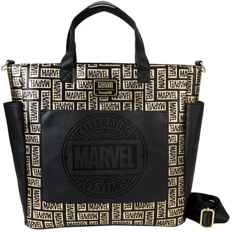 Loungefly Marvel Logo Convertible Rucksack & Tragetasche