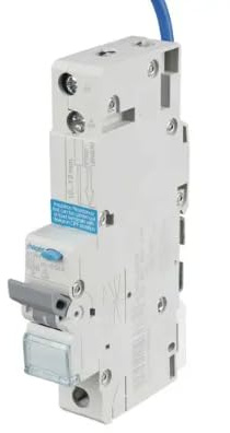 Hager ADB410U 10A Single Pole 1 Module B Curve 10kA 30mA Type A RCBO