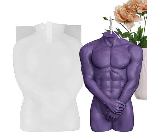 Männer Körper Silikonform, Silicone Mold, Kerzen Silikonform, Silikonform Kerzen, Body Kerze, Körperkerze, Body Candle, Silikonformen Selbst Herstellen, Silikon Kerzenformen, Silikonform