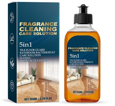 Hardwood Floor Cleaner & Polish, 5 in 1 Dual-Action Stain Remover and Odor Eliminator, Stain Odor Remover Floor Cleaner, Fragrance Mopping Solution for Home Kitchen Bathroom (1)