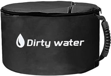 Drain Hose Storage Box For Caravan - Waterproof Caravan Drain Equipment Storage - Portable Storage With Double Zipper For Tools, Cords And Septic Tank