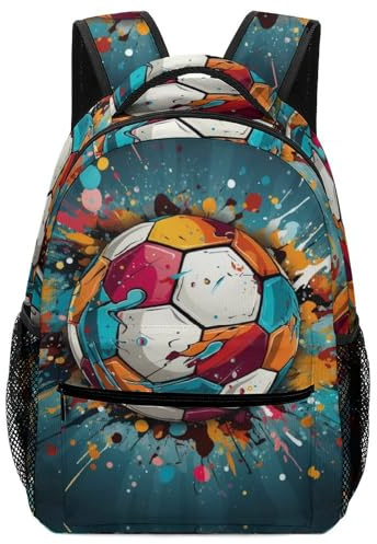 SJOAOAA Sac à dos ergonomique unisexe pour le sport – Sac d'école, cartable pour ordinateur portable