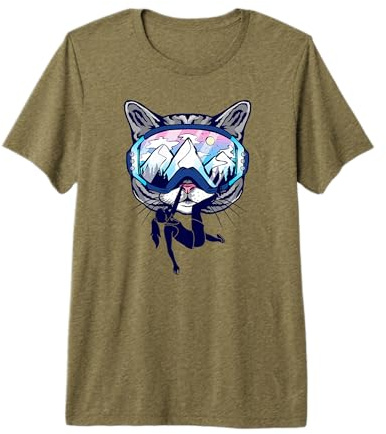 Gatos Climber Escalada Escaladores Mujeres escaladoras Camiseta Premium