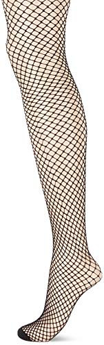 GLAMORY Malla Ouvert Medias de rejilla Negro M