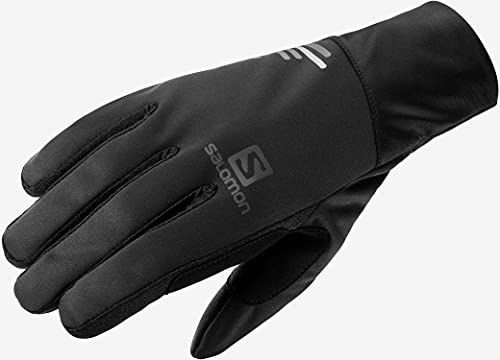 Salomon Unisex Leichte Handschuhe EQUIPE GLOVE U, Schwarz/Schwarz, Gr. M, LC1185100