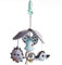 Tiny Love Pack & Go Mini Mobile, Black & White Mini-Mobile für Babys mit Universal-Befestigungs-Clip für unterwegs, mit 4 Spielmöglichkeiten, nutzbar ab der Geburt, Magical Tales