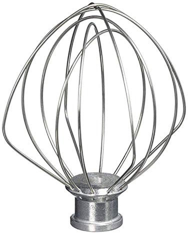 Poweka K45WW Fouet à Fils en Acier Inoxydable Compatible avec Kitchen-Aid KSM90 K45 KSM150 Mélangeur mélangeur à Crème aux œufs