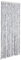 vidaXL Cortina Mosquitera Puerta Chenilla Blanco Gris 56x185cm Anti Insectos Moscas Mosquitos Bichos