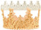 3D Große Krone Silikonform Prinzessin Fondant Backform Tortenaufsatz Filigrane Tiara 7cm hoch