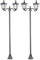 Royal Gardineer Laternen: 2er-Set Solar-LED-Gartenlaternen, 2 flammig, PIR-Sensor, 600 Lumen (Gartenlaterne mit Bewegungsmelder, Solar Laterne mit Bewegungsmelder, Beleuchtung)