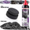 detailmate Handpolitur Auto Set - Menzerna Medium Cut Politur One-Step-Polish 3 in 1, 250ml + Made in Germany Polierschwamm + ultraflausch Mikrofaser Poliertuch 550GSM + 1 Schutzhandschuh