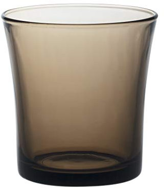 Duralex 1011CB06A0111 Lys Créole Trinkglas, Wasserglas, Saftglas, 210ml, Glas, braun, 6 Stück