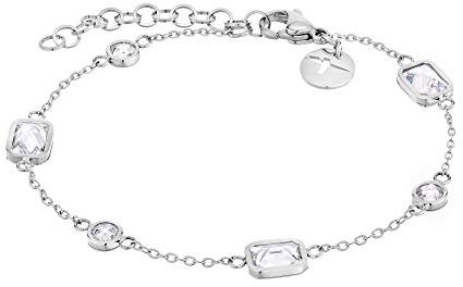 Tamaris Damen Armband in Silber aus Edelstahl TJ-0064-B-21