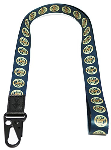 HEZEN Coole Lanyard für Schlüssel, Halsriemen Schlüsselbund für Frauen, Lanyard Logo für Männer, ID Lanyard (Blume)