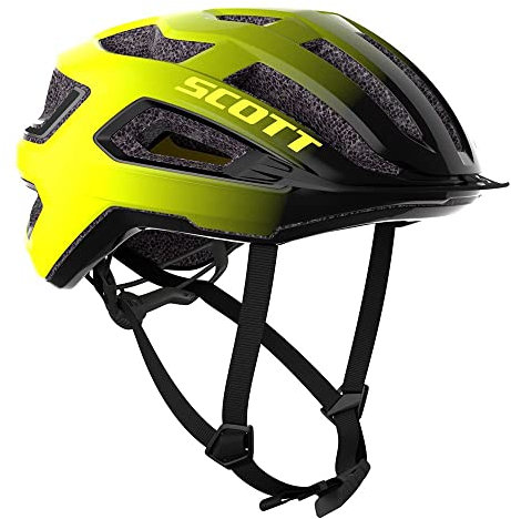 Scott 288584-6530-010, Casco Unisex Adulto, Black/Radium, L