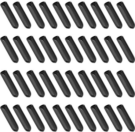 eMagTech Spülmaschinen-AbdeckKappen Schutzzinken für die meisten Geschirrkörbe PVC-Schwarz Rostbeständiges100 Stück