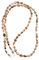 rainbow safety Brillenkette Brillenband Brillenhalter Schlangenkette Natürliche Edelstein Perlen Amazonit Achat Tigerauge Amethyst RC (Sea Shells 1)
